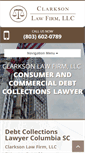 Mobile Screenshot of clarksonlawllc.com